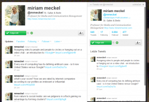 Miriam Meckel Twitter