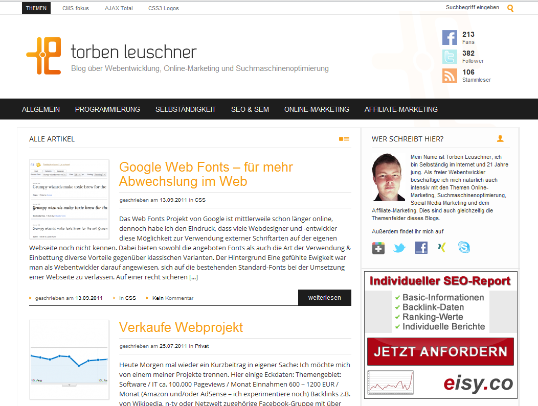 Torben Leuschner Blog