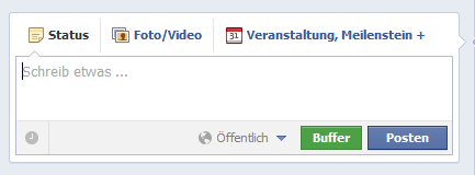 Facebook Fanpage Beitraege planen