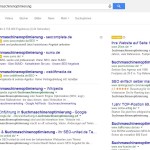 Neues SERP Design Google