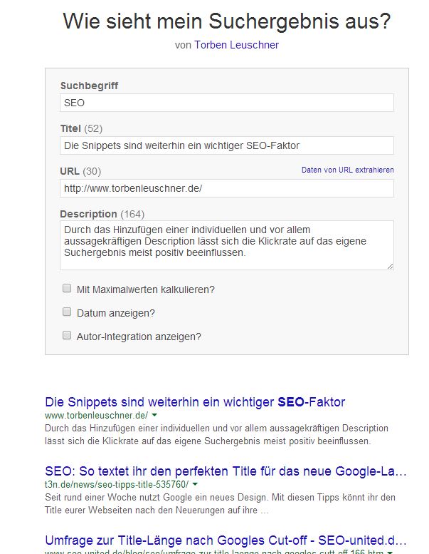 SERP Preview